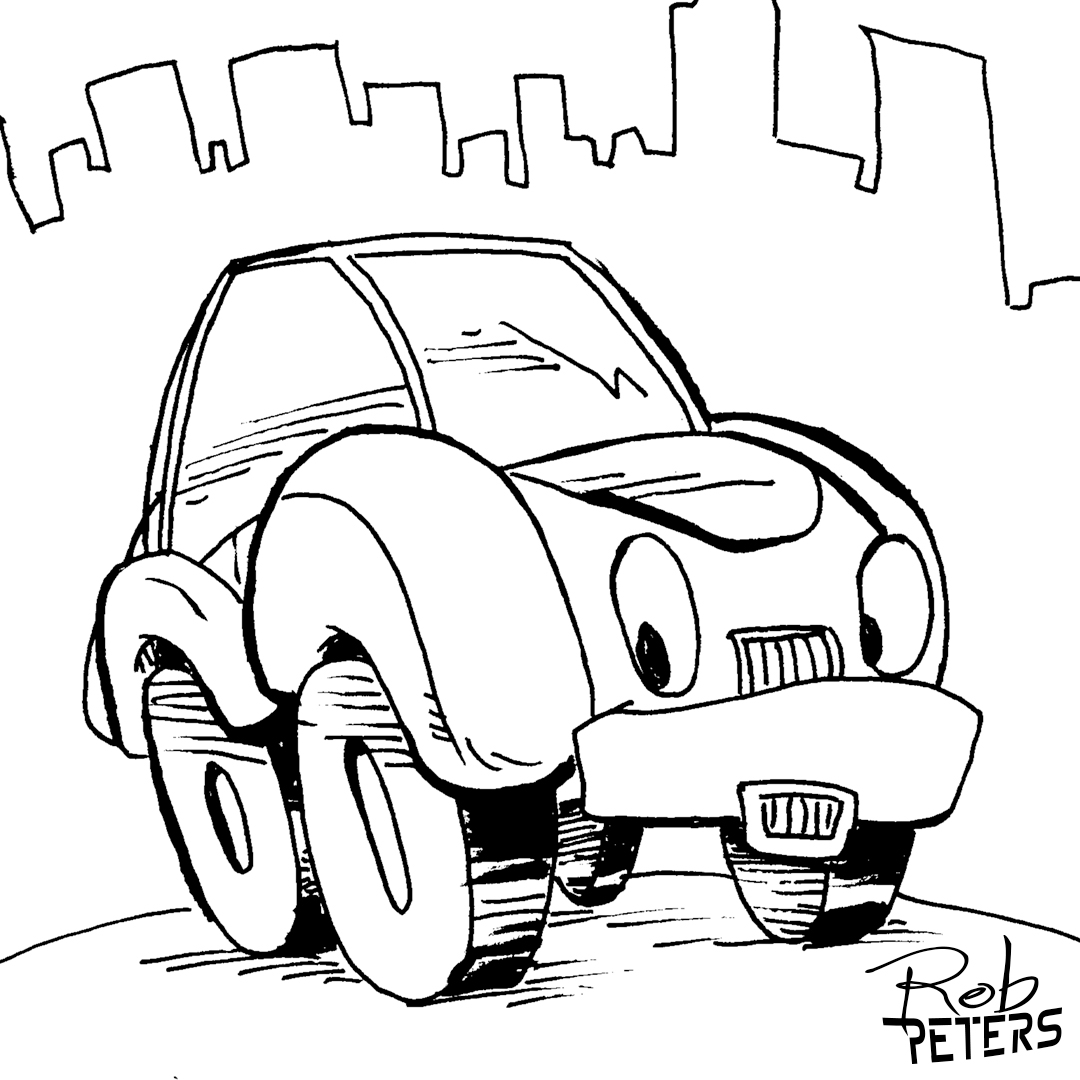 Daily Drawing: Transport 4 - Rob Peters Illustration BlogRob Peters