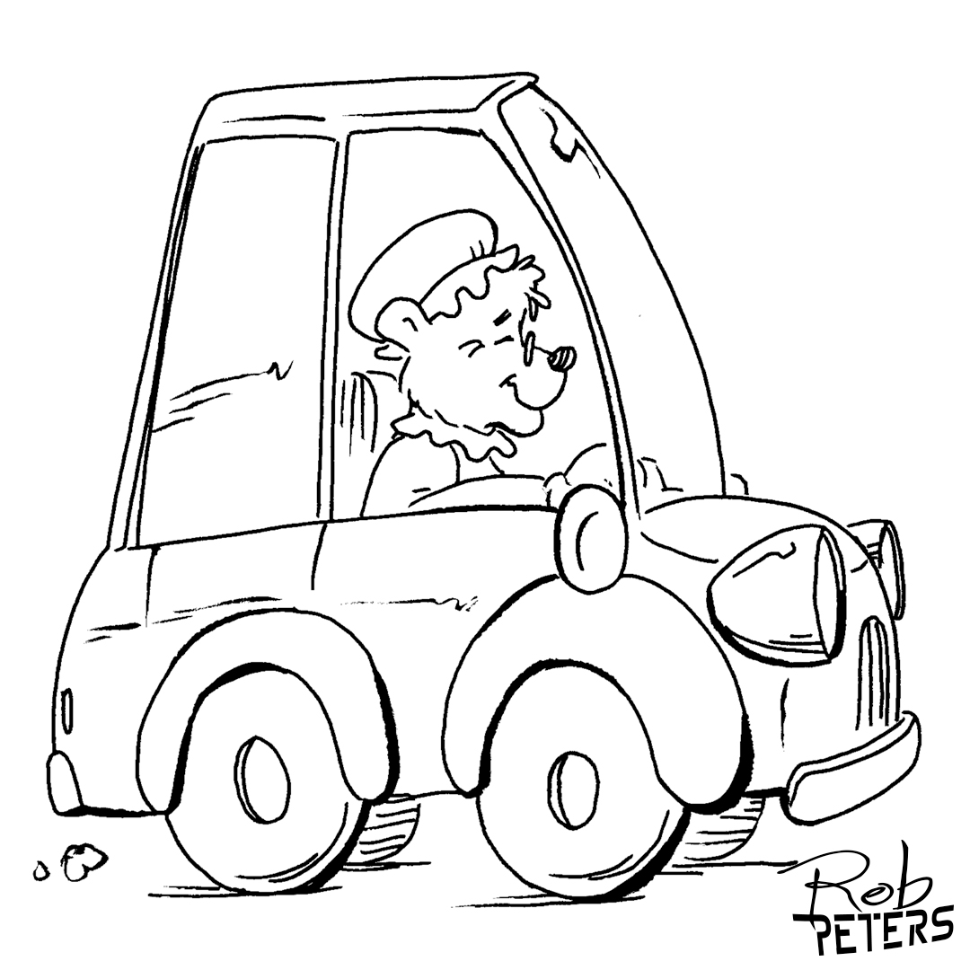 Daily Drawing: Transport 13 - Rob Peters Illustration BlogRob Peters