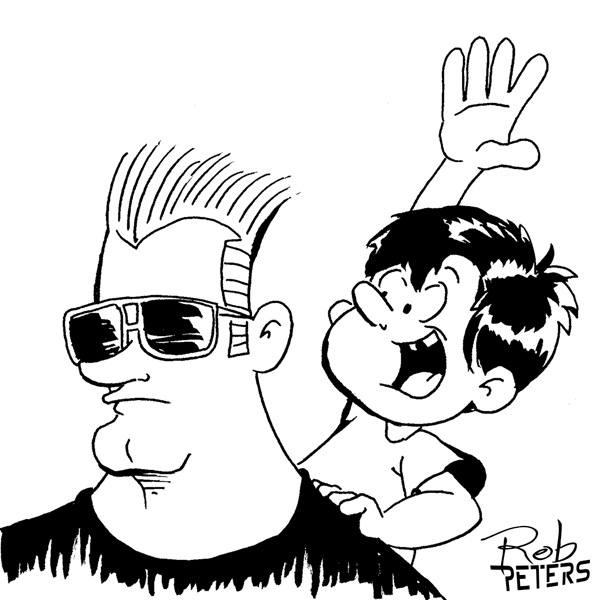 Daily Drawing: Father & Child 2 - Rob Peters Illustration BlogRob