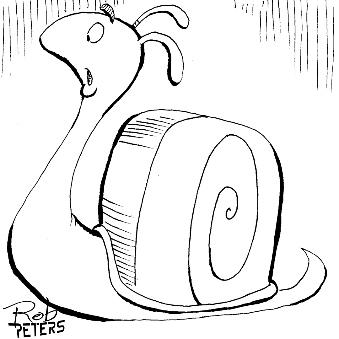 Daily Drawing Snail 9 - Rob Peters Illustration BlogRob Peters 