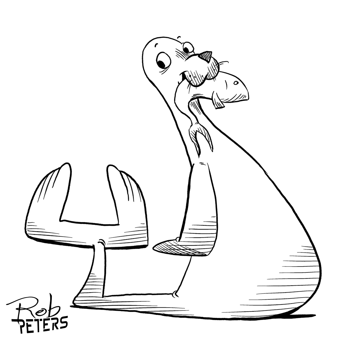 Daily Drawing: Seal 3 - Rob Peters Illustration BlogRob Peters